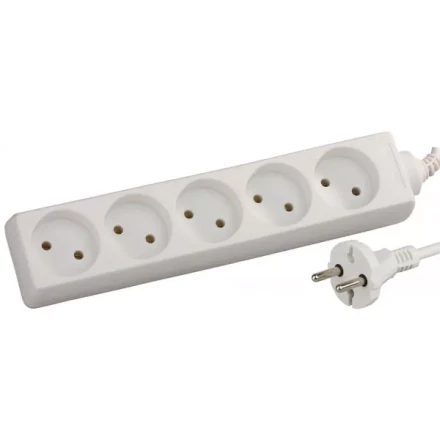 Удлинитель СВЕТОЗАР электрический, 5 гнезд, 5м SV-55050-5 купить в Ханты-Мансийске