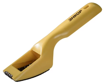 Рашпиль обдирочный пластиковый 60x40мм Энкор 51665 купить в Ханты-Мансийске