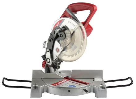 Пила торцовочная ЗУБР, удлинитель стока, 210 мм, 5000 об/мин, 1300 Вт ЗПТ-210-1300-Л купить в Ханты-Мансийске