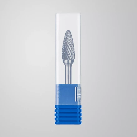 Зубр Твердосплавная борфреза F - парабола с закругленным углом, 12 х 25 мм, радиус 3.0 мм (28805-12-25) купить в Ханты-Мансийске