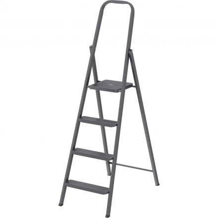 Стремянка 4 ступени компактная стальная Россия Сибртех 97944 купить в Ханты-Мансийске