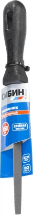 Напильник СИБИН трехгранный с пластиковой рукояткой, 150мм 16703-15 купить в Ханты-Мансийске