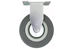 Аппаратное неповоротное колесо HITCH 50*18 резина серая FCg25 (SZ084845)