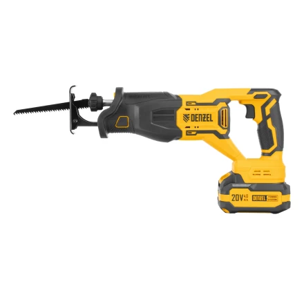 Пила сабельная аккумуляторная бесщет. RS-250, Li-Ion, 20 В // Denzel 28802 купить в Ханты-Мансийске