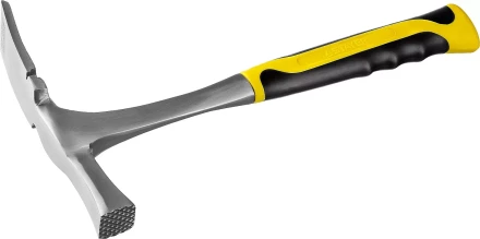 Молоток-кирочка КАМЕНЩИКА STRIKE 600г цельнометаллический, STAYER Professional 20165 20165 купить в Ханты-Мансийске