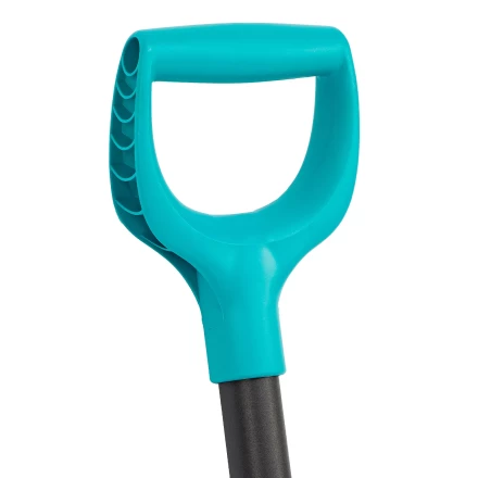 Лопата для уборки снега Palisad 61677, полипропилен, 365х450х1355 мм, алюминиевый черенок, усиленная, LUXE купить в Ханты-Мансийске