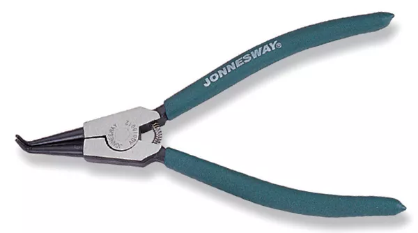 Щипцы для  стопорных колец  разжим загнутые  7"   AG010011 Jonnesway 47015 купить в Ханты-Мансийске