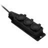 Удлинитель-шнур силовой Denzel Top Series 37421, КГТТ, 10м, 3 розетки, 3 x 1,5 мм, 3 м купить в Ханты-Мансийске