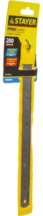 Линейка STAYER "PROFI" нержавеющая, двухсторонняя гравированная шкала, 0,2м 3427-020_z01 купить в Ханты-Мансийске