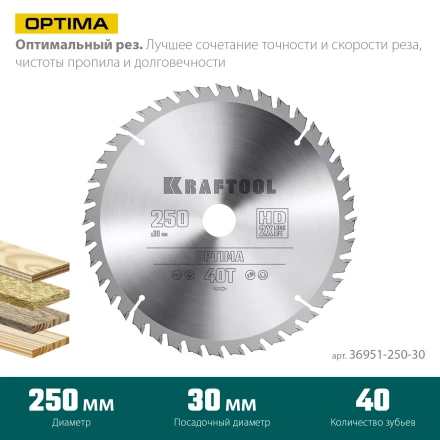 Диск пильный OPTIMA, повышенный ресурс 36951-250-30 купить в Ханты-Мансийске