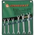 Набор ключей разрезных 8-19мм 6предметов  Jonnesway W24106S 47328 купить в Ханты-Мансийске