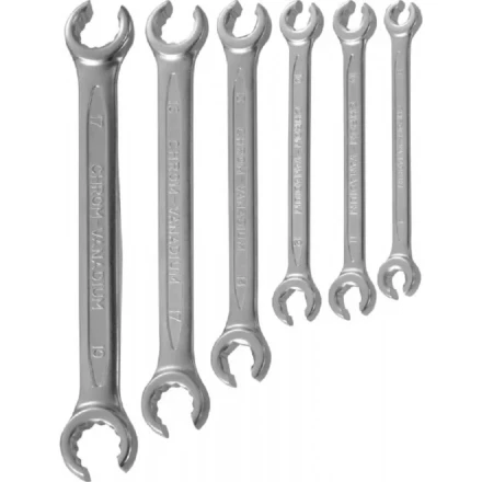 Набор ключей разрезных 8-19мм 6предметов  Jonnesway W24106S 47328 купить в Ханты-Мансийске