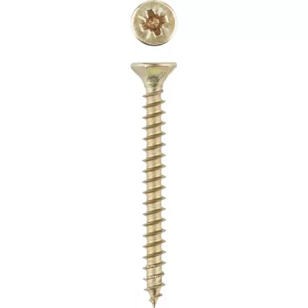 Шурупы ЗУБР &quot;ПРОФЕССИОНАЛ&quot; для твердых пород дерева, хроматированные, 6.0x90мм, 10шт 4-300407-60-090 купить в Ханты-Мансийске