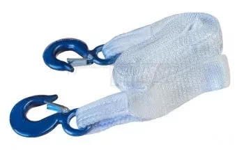 Ремень буксировочный 12т К L=5.0 м 60мм в 2 слоя с крюками купить в Ханты-Мансийске