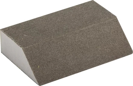 Губка шлифовальная ЗУБР &quot;МАСТЕР&quot; четырехсторонняя угловая, средняя жесткость, Р180, 100х68х42х26мм 35613-180 купить в Ханты-Мансийске