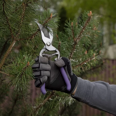 Секатор прямого реза Palisad, 255 мм, цельнокованый, металлические обрезиненные рукоятки, 60467 купить в Ханты-Мансийске