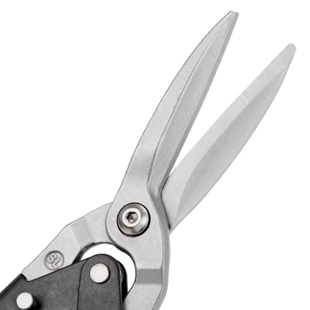 Ножницы по металлу, 315 мм Denzel 78373, прямой проходной рез, сталь-CrMo, трехкомпонентные рукоятки купить в Ханты-Мансийске