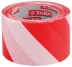 Сигнальная лента ЗУБР "МАСТЕР", цвет красно-белый, 70мм х 200м 12240-70-200 купить в Ханты-Мансийске