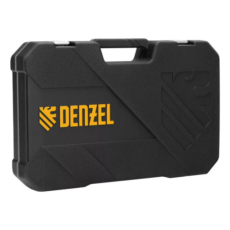 Набор инструментов Denzel 15801, 1/2", 1/4", CrV, S2, пластиковый кейс, 64 предмета купить в Ханты-Мансийске