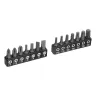 Набор инструментов Denzel 15801, 1/2", 1/4", CrV, S2, пластиковый кейс, 64 предмета купить в Ханты-Мансийске