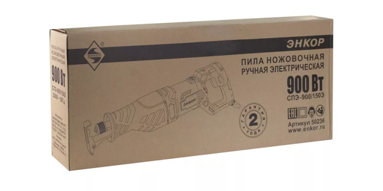 Ножовка сабельная СПЭ-900/150Э Энкор 50236 купить в Ханты-Мансийске