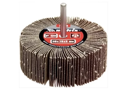 Круг лепестковый для дрели P 60  80 х 30 х 6 мм MATRIX 74142 купить в Ханты-Мансийске