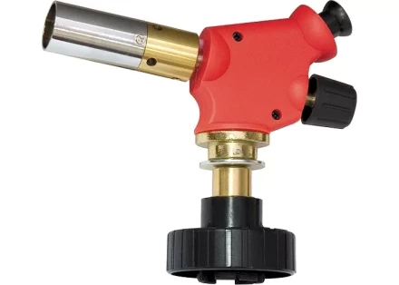 Профессиональная горелка на бутановый баллон пьезоподжиг расширенное сопло Matrix 91427 купить в Ханты-Мансийске