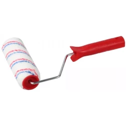 Валик ЗУБР &quot;МАСТЕР&quot; УНИВЕРСАЛ малярный в сборе, полиакрил, бюгель 6мм, 40х180мм 03510-18