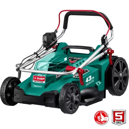 ЗУБР С1-18, 36 В, 43 см, без АКБ, бесщеточная газонокосилка (ГКЛ-4336) купить в Ханты-Мансийске