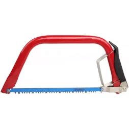 Набор GRINDA Пила лучковая с 2 полотнами по дереву и по металлу, 300мм/12" 1551-30