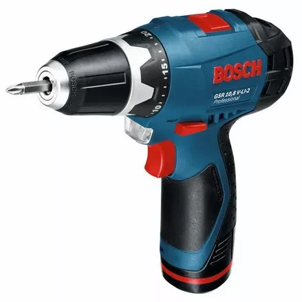 Дрель-шуруповерт аккумуляторная BOSCH GSR 10,8-2-LI (0.601.868.107) купить в Ханты-Мансийске