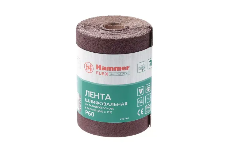 Лента шлифовальная в рулоне HAMMER Flex  216-001 купить в Ханты-Мансийске