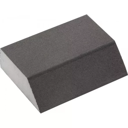 Губка шлифовальная ЗУБР &quot;МАСТЕР&quot; четырехсторонняя угловая, средняя жесткость, Р320, 100х68х42х26мм 35613-320 купить в Ханты-Мансийске