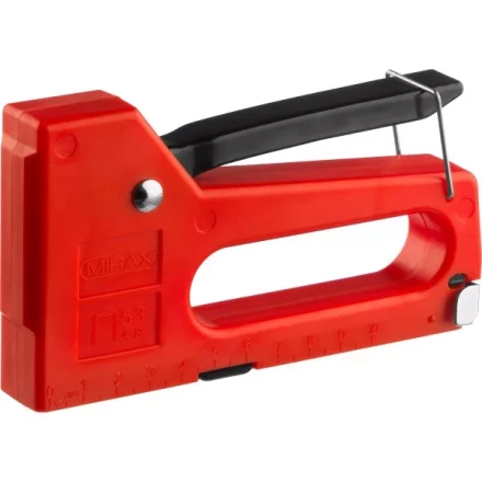 Степлер, пластиковый корпус для тонкой скобы тип 53 (4-8 мм), MIRAX 3142 купить в Ханты-Мансийске