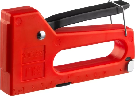 Степлер, пластиковый корпус для тонкой скобы тип 53 (4-8 мм), MIRAX 3142 купить в Ханты-Мансийске