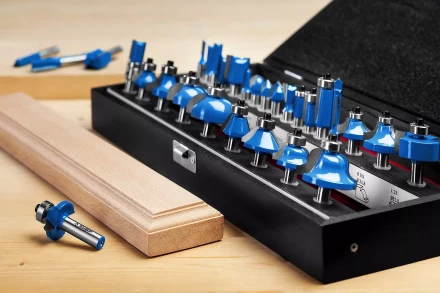 ЗУБР 26 шт, набор профильных фрез по дереву, Профессионал (28796-H26) купить в Ханты-Мансийске