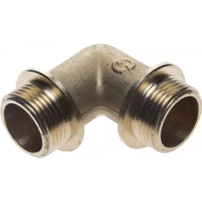 Уголок GENERAL FITTINGS с упором, латунь, г/ш, 3/4" 51074-G/S-3/4