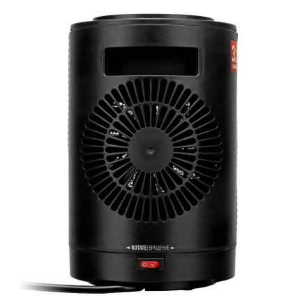 Тепловентилятор керамический Denzel DTFC-1200S, вращение, 3 реж., вент., нагрев 600/1200 Вт 96411 купить в Ханты-Мансийске