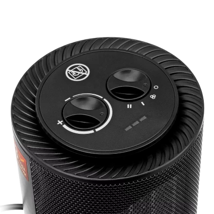 Тепловентилятор керамический Denzel DTFC-1200S, вращение, 3 реж., вент., нагрев 600/1200 Вт 96411 купить в Ханты-Мансийске