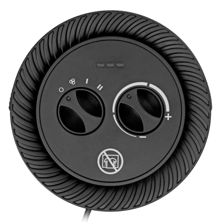 Тепловентилятор керамический Denzel DTFC-1200S, вращение, 3 реж., вент., нагрев 600/1200 Вт 96411 купить в Ханты-Мансийске