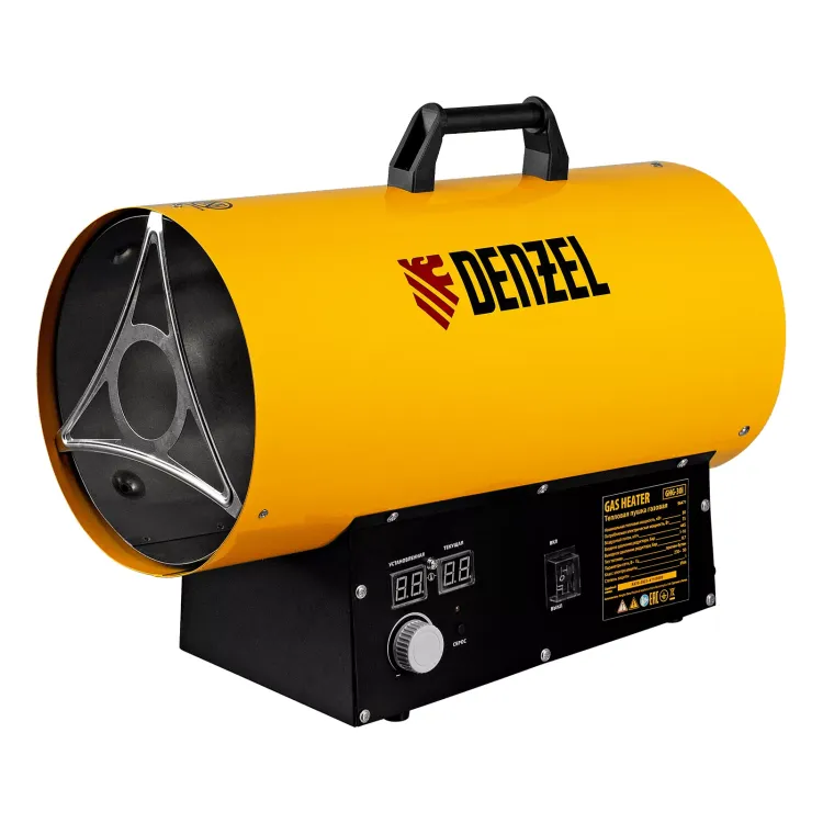 Газовая тепловая пушка Denzel GHG-30i, 30 кВт, цифровой термостат, пропан-бутан 96471 купить в Ханты-Мансийске