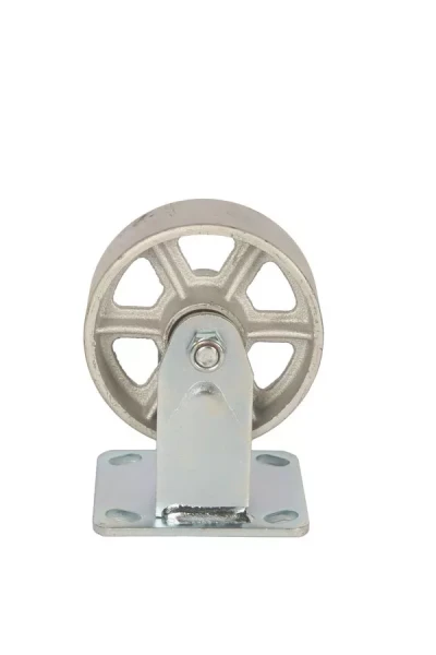 Колесо большегрузное неповоротное FCS 54 125 мм чугунное (F) 1027225