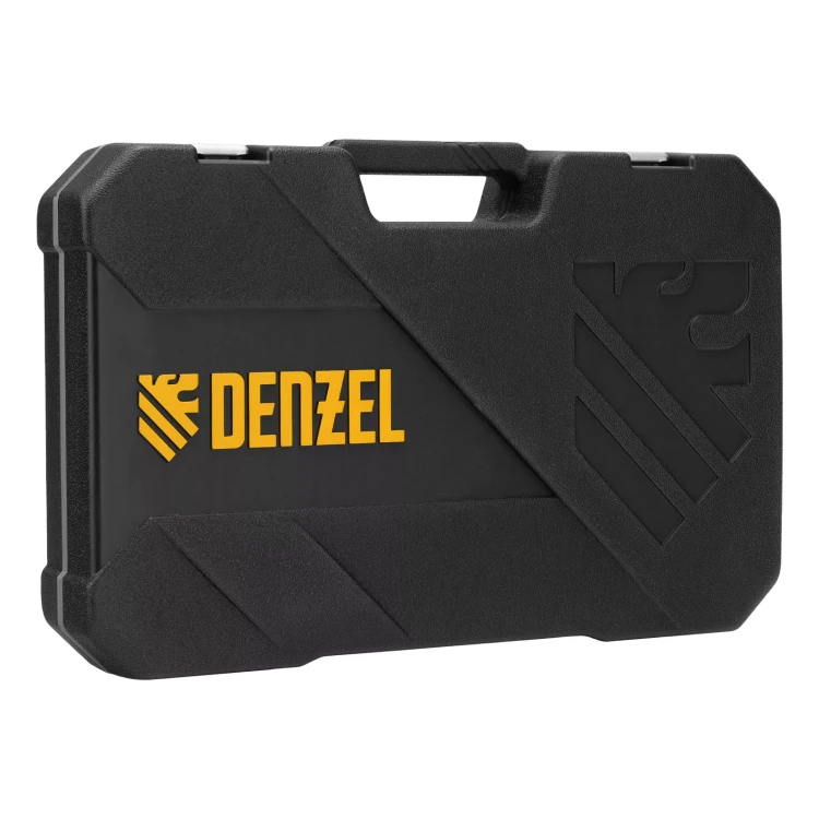 Набор инструментов Denzel 15802, 1/2", 1/4", CrV, S2, пластиковый кейс, 84 предмета купить в Ханты-Мансийске
