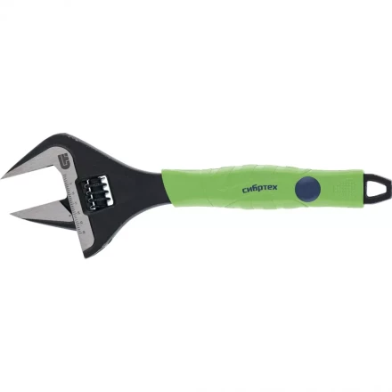 Ключ разводной тонкие губки фосфатированый 300 мм Сибртех артикул 15537 купить в Ханты-Мансийске