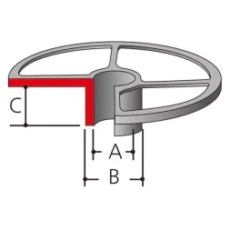 Направляющая втулка Makita 193337-3 (копировальное кольцо для фрезеров Makita RP 0910 и RP 1110 C)