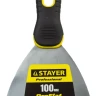 Шпатель STAYER "PROFESSIONAL" нержавеющее профилированное полотно, 2к ручка, 100 мм 10045-10 купить в Ханты-Мансийске