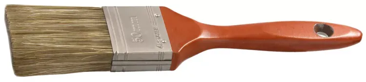 Кисть плоская STAYER "LASUR - LUX", деревянная ручка, смешанная щетина, 50мм 01051-050 купить в Ханты-Мансийске