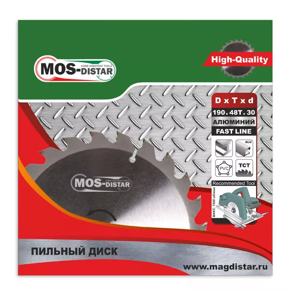 Пильный диск MOS-DISTAR алюминий PSA25010032 купить в Ханты-Мансийске