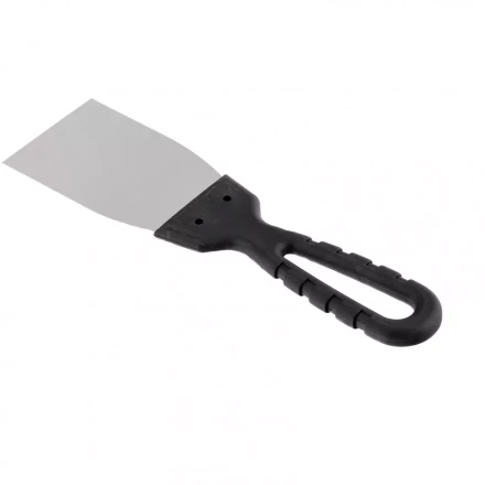 Шпательная лопатка из нержавеющей стали 60 мм пластмассовая ручка Россия 85133 купить в Ханты-Мансийске