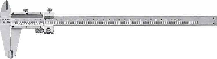 ЗУБР ШЦ-1-300, 300 мм, стальной штангенциркуль, Профессионал (34514-300) купить в Ханты-Мансийске